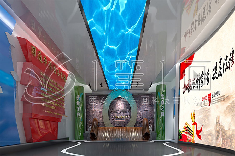 學(xué)校普法中心設(shè)計平面圖